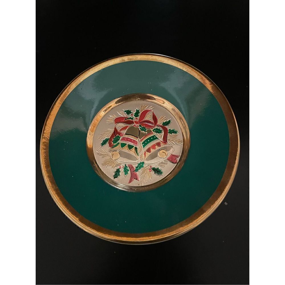 The Art of Chokin Christmas Plate
